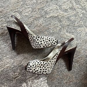 Women’s Libby. Edelman High Heels with Peep Toe - Size 8